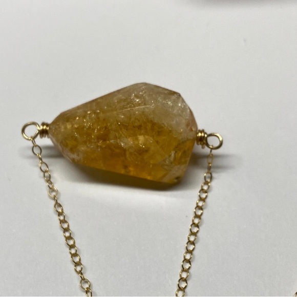 Citrine Gemstone Pendant - Picture 2 of 4